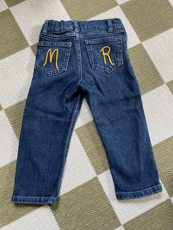 Mini Rodini Other - Mini Rodini Kids Jeans with Embroidered Pockets